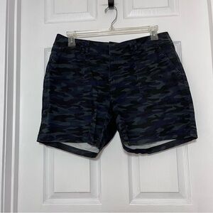 Land N Sea Blue Camo Women’s Shorts